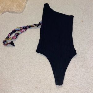 BRAND NEW WITH TAGS Free People black bodysuit!
